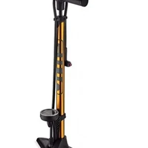Bomba De Pé Encher Pneu Bike Bicicleta Giyo Gf5725 Dourada
