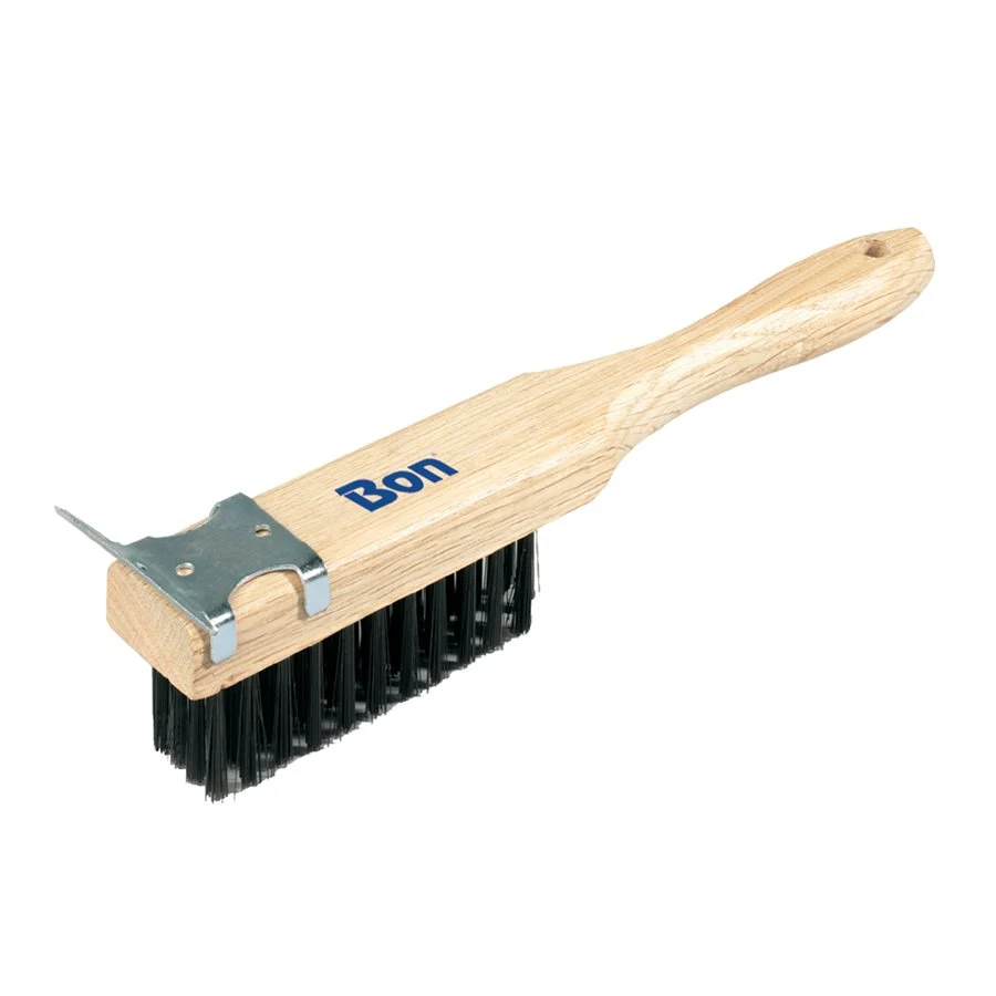 Escova de arame de cabo reto com raspador (Bon 11-217) Bon Pro Plus