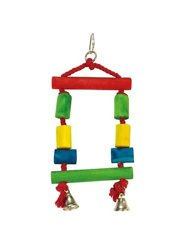Brinquedo para Pássaro Colered Swing