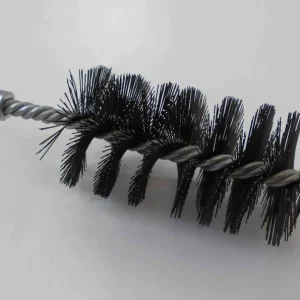 Cabeç de escova de tubo de ço 50mm com 1/2" rosca externa