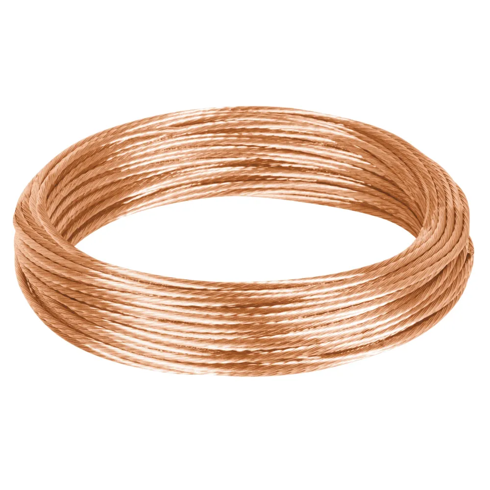 Cable Desnudo de Cobre Calibre 10 AWG Volteck Rollo 25 Mts
