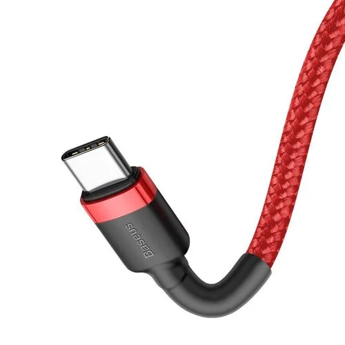 Cabo Baseus CATKLF-H09 USB-C - USB-C PD QC 60 W 2 m - vermelho