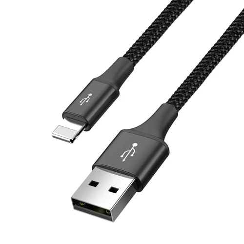 Cabo Baseus 4 em 1 Lightning/2x USB-C/micro USB 1,2 m preto.