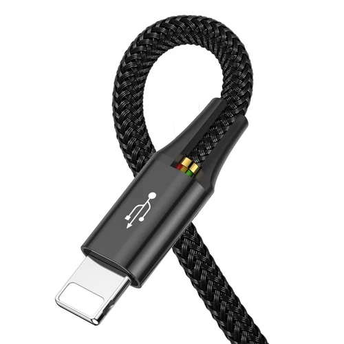 Cabo Baseus 4 em 1 Lightning/2x USB-C/micro USB 1,2 m preto.