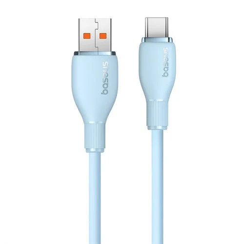 Cabo Baseus Pudding 100 W USB-/USB-C 2 m - Azul
