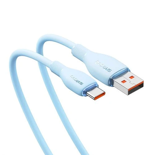 Cabo Baseus Pudding 100 W USB-/USB-C 2 m - Azul
