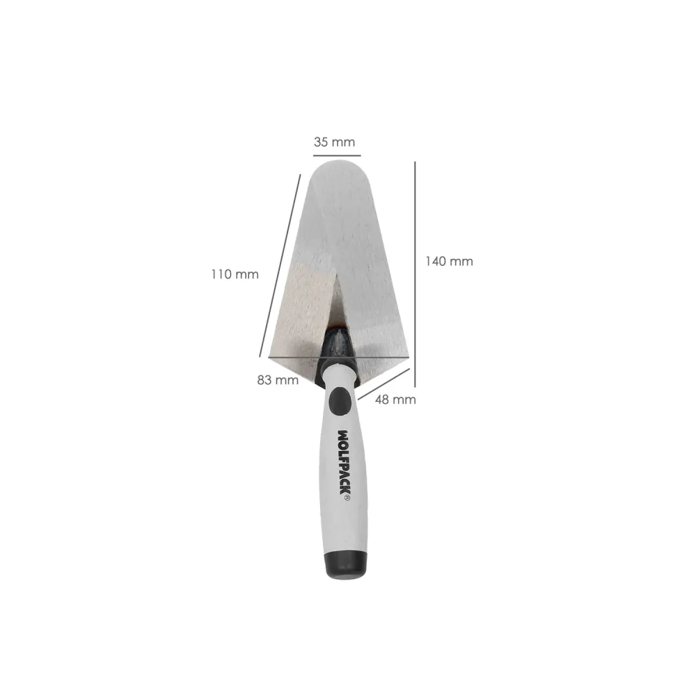 Cabo de borracha para remo Wolfpack Plus 348 140 mm.