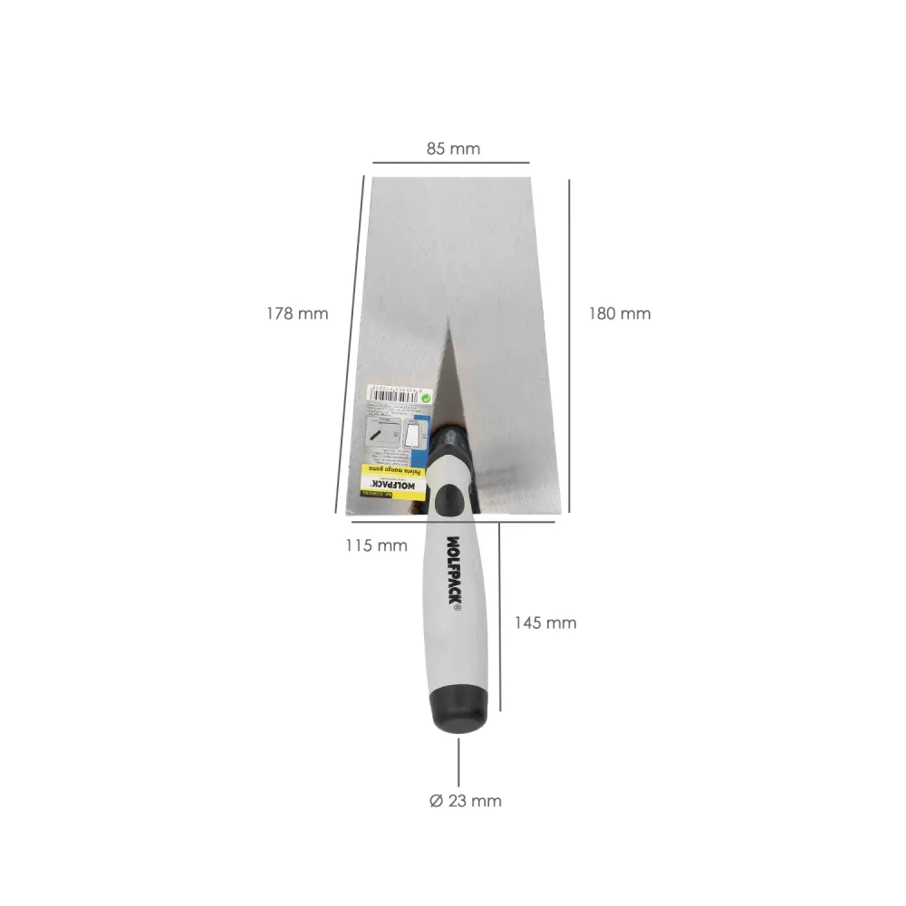 Cabo de borracha para remo Wolfpack Plus 341-/ 180 mm.