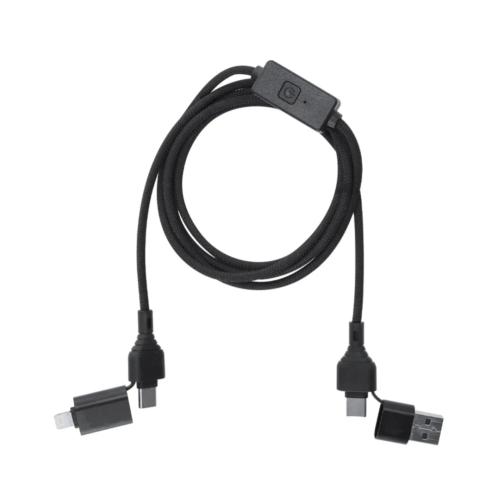 Cabo de Carga 60W com Proteção de Dados
