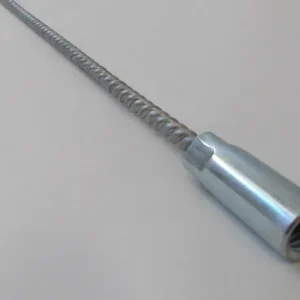 Cabo de 1m de comprimento para escovas tubulares com 1/2" rosca interna