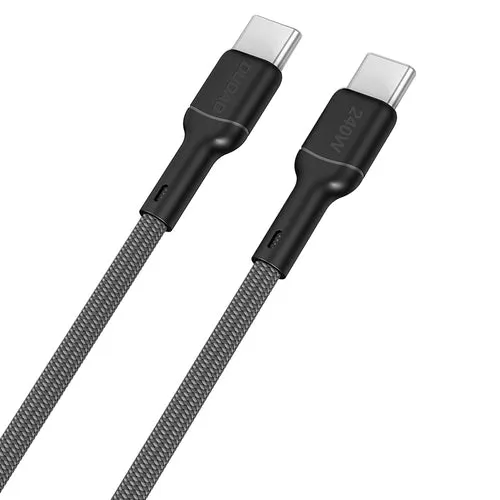 Cabo Dudao L9C Max 240W PD USB-C 1,2 m - Preto