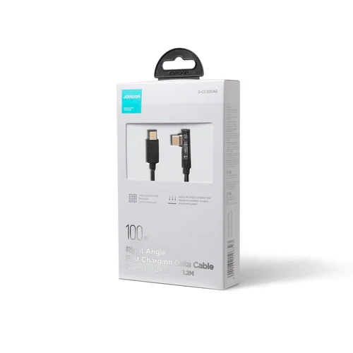 Cabo Joyroom S-CC100A6 USB-C 100 W 1,2 m - Preto