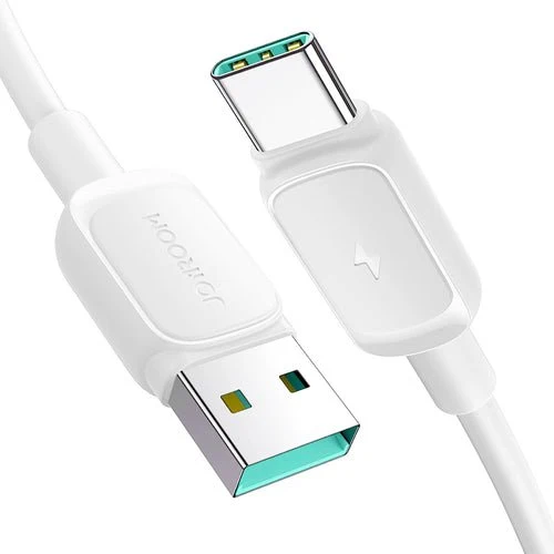 Cabo Joyroom série A14 USB-/USB-C 3A 1,2 m - Branco
