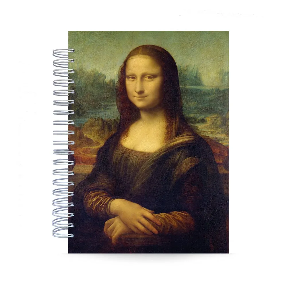 Caderno Universitário 1 Matéria 100 Fls 90g Capa Dura A4 Mona Lisa