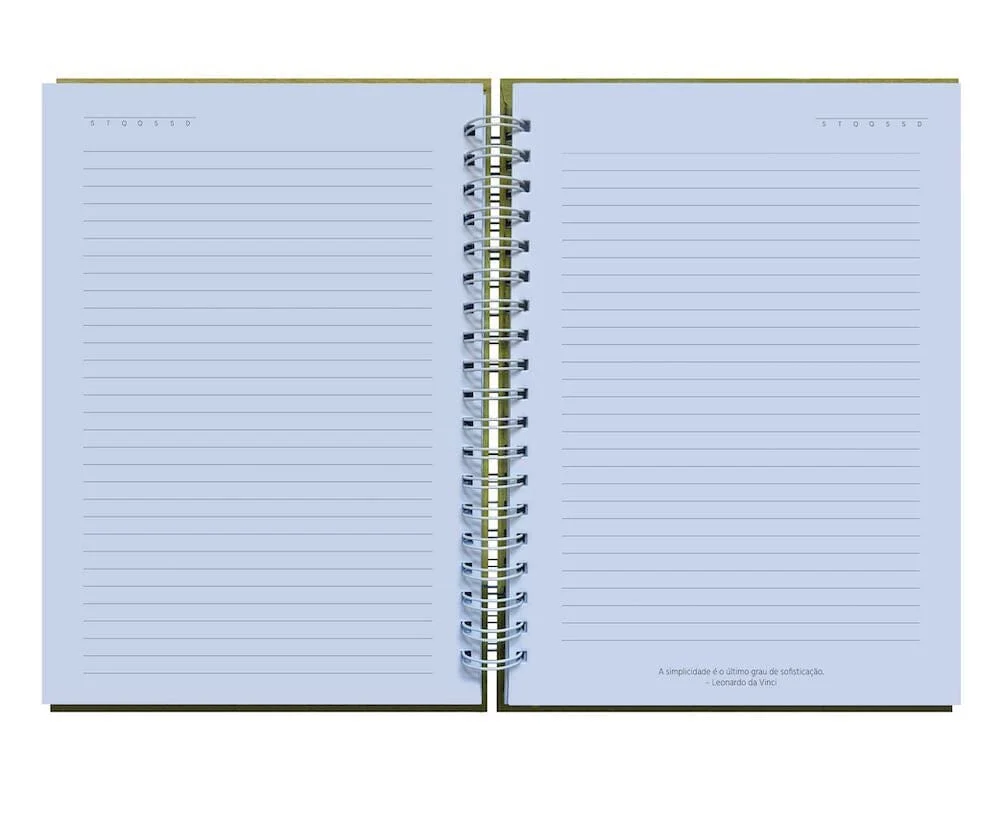 Caderno Universitário 10 Matérias 200 Folhas 90g A4 Girassóis