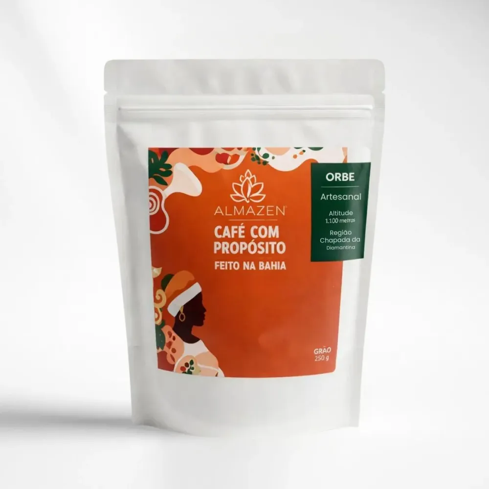Café Especial Orbe Gourmet Em Grãos Almazen - 250g