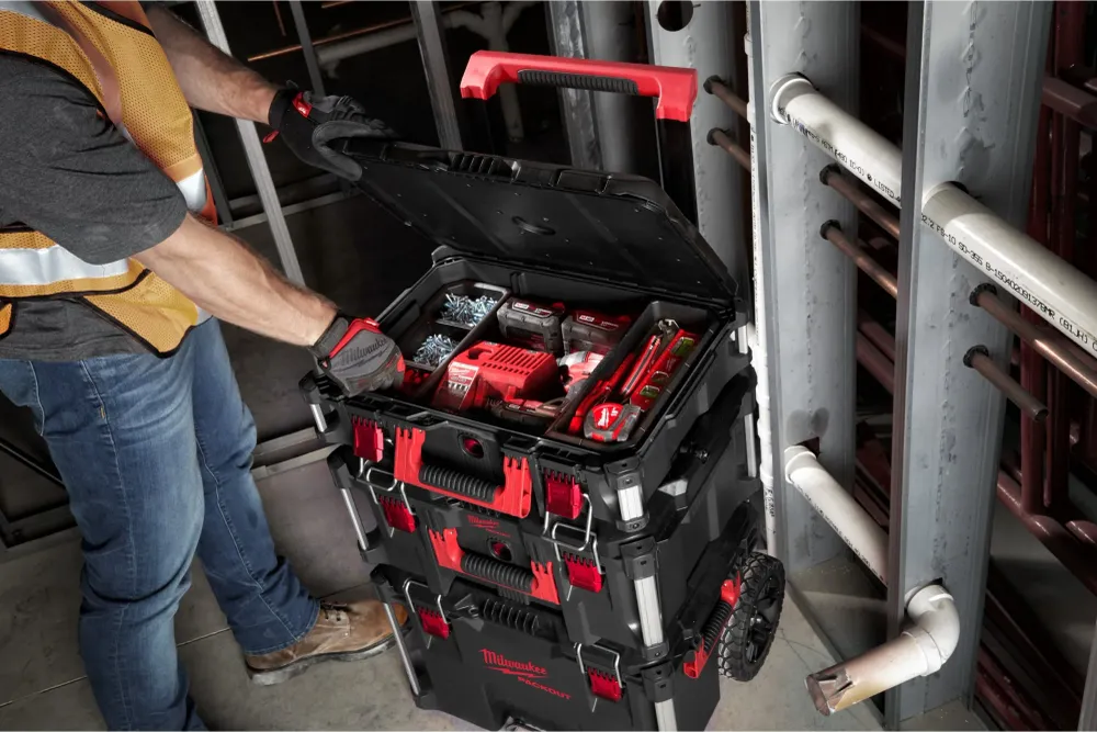 Caixa de ferramentas 3 peças PACKOUT Milwaukee