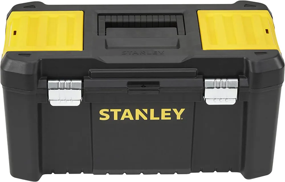 Caixa de ferramentas de plástico Stanley 19"/48cm com fecho metálico STST1-75521