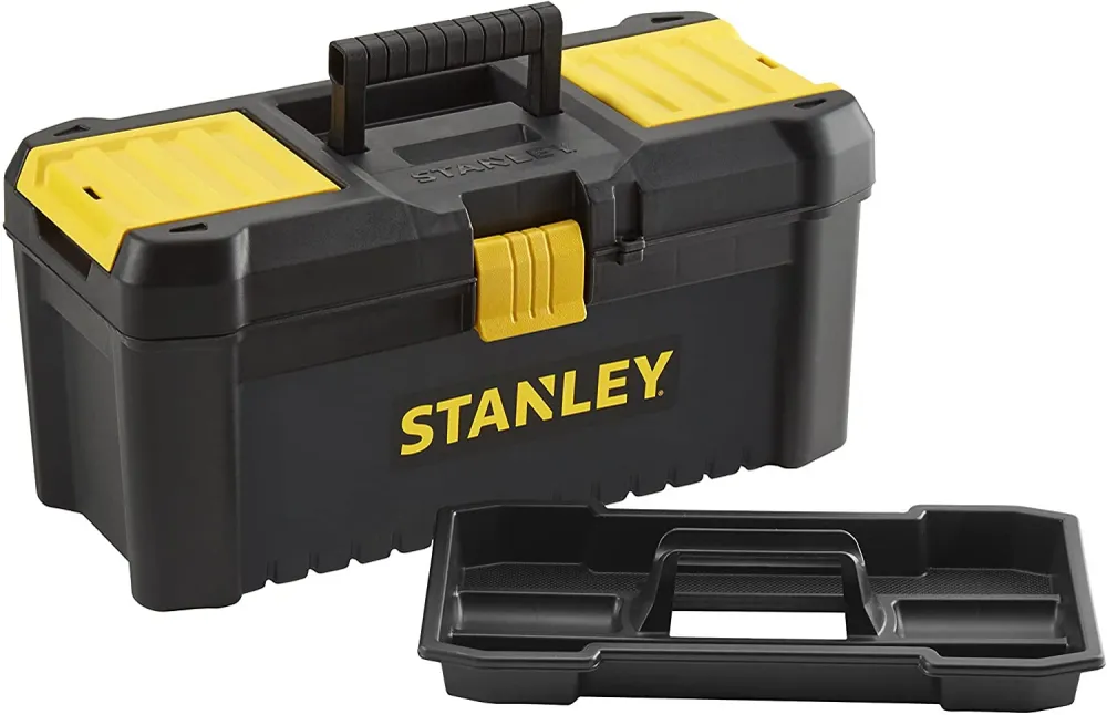 Caixa de ferramentas Stanley Plastic 16"/40cm com fecho de plástico STST1-75517