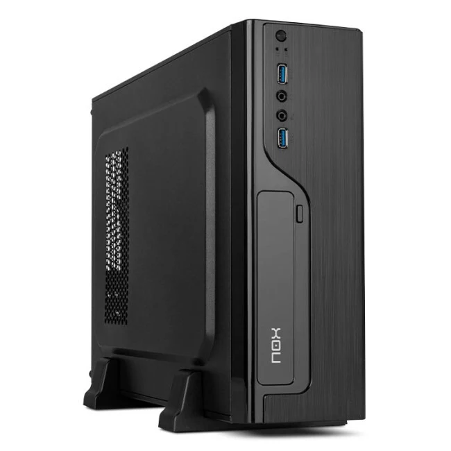 Caixa NOX Lite 070 Slim Preta (MicroATX) C. Fonte 500W