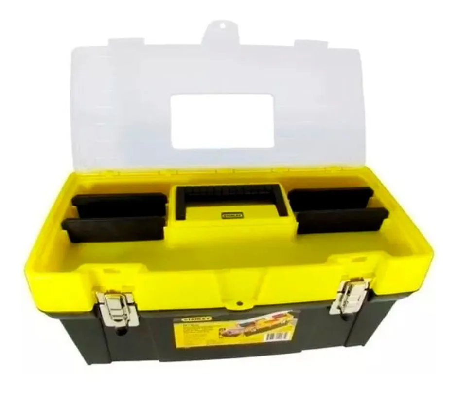 CAIXA PLÁSTICA DE FERRAMENTAS COM BANDEJA SERIE 2000 19'' 19-061 STANLEY