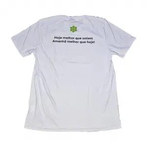 Camiseta Sou Diferente Branca - Hoje Melhor que Ontem Amanhã Melhor que Hoje