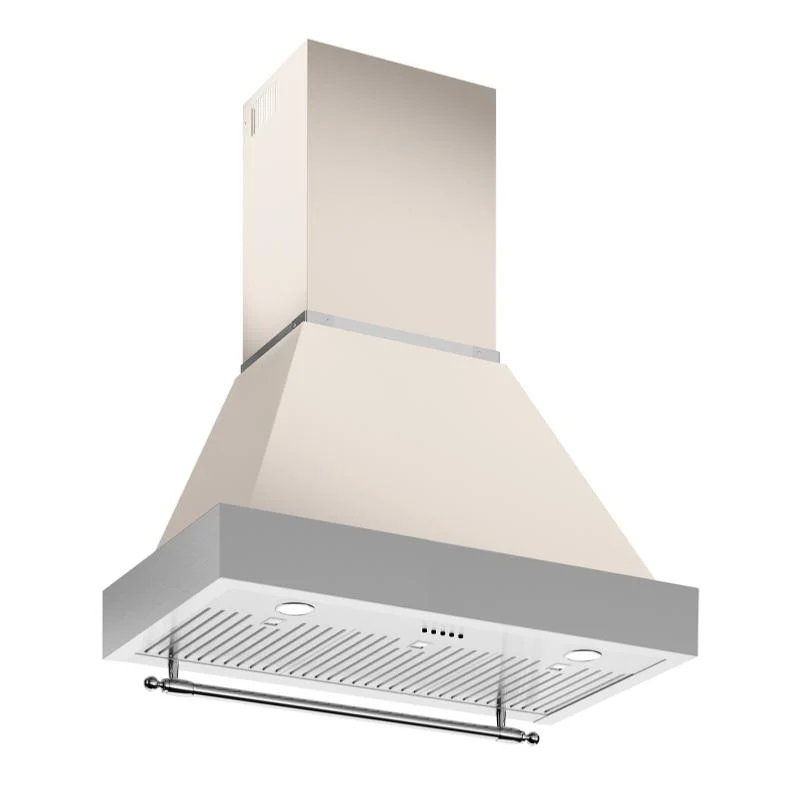CAMPANAS SERIE HERITAGE 36" BERTAZZONI. Crema
