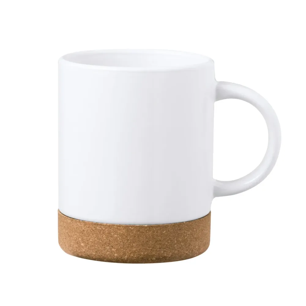 Caneca Sublimação 'Nala' 350 ml com Corcho Natural