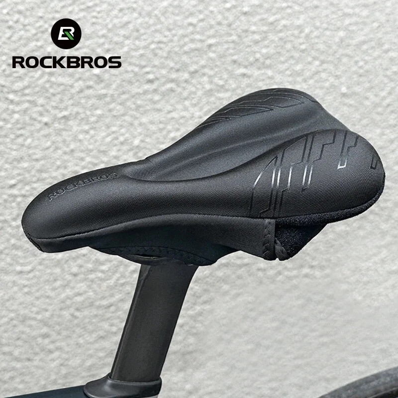 Capa de selim de bicicleta almofadada antiderrapante