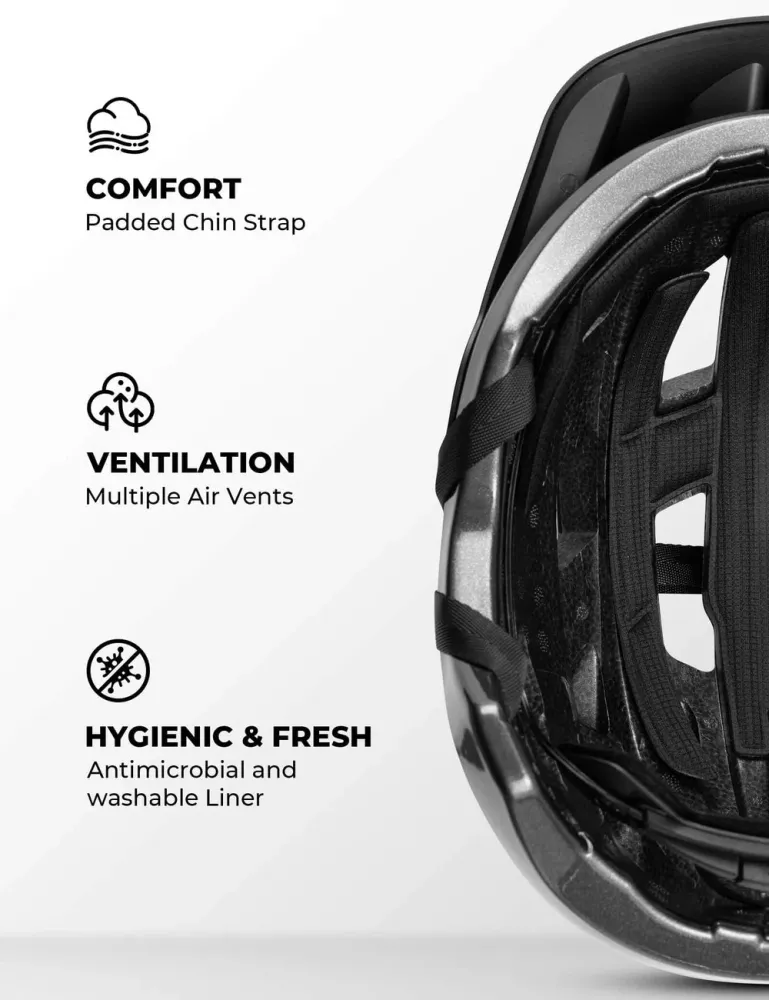 Capacete de proteção versátil Kickstart para adolescentes 2