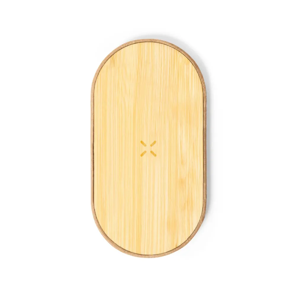 Carregador Sem Fios 10W Eco Bamboo