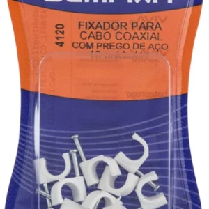 Cartela Fixa Cabo 08mm Branco