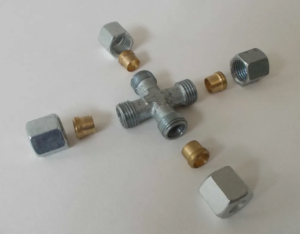 Castão X-8 para estragar os tubos de cobre 8mm