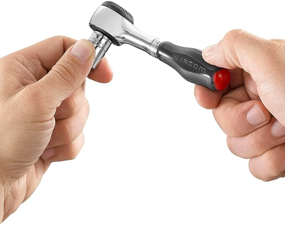 Catraca de alto desempenho 1/4" Punho rotativo Facom R.360