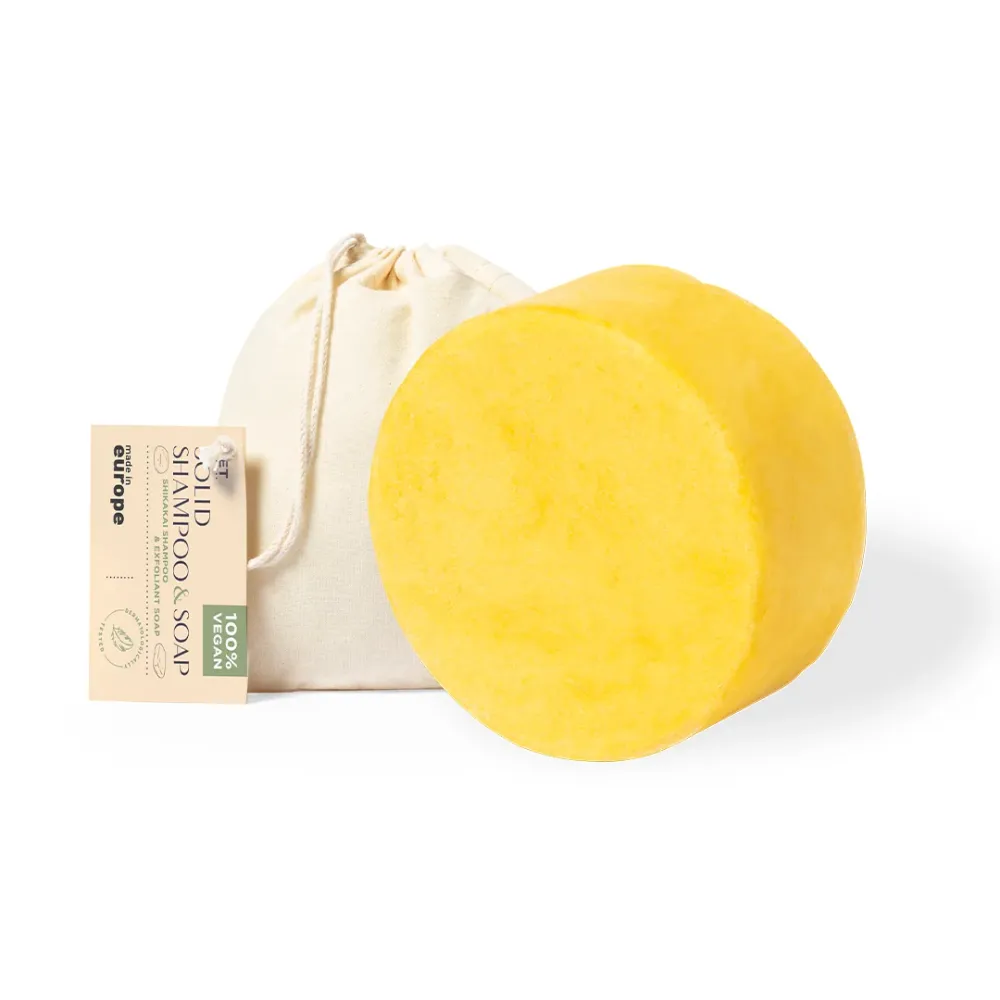 Champô Sólido Vegano Shikakai Nanon 80g