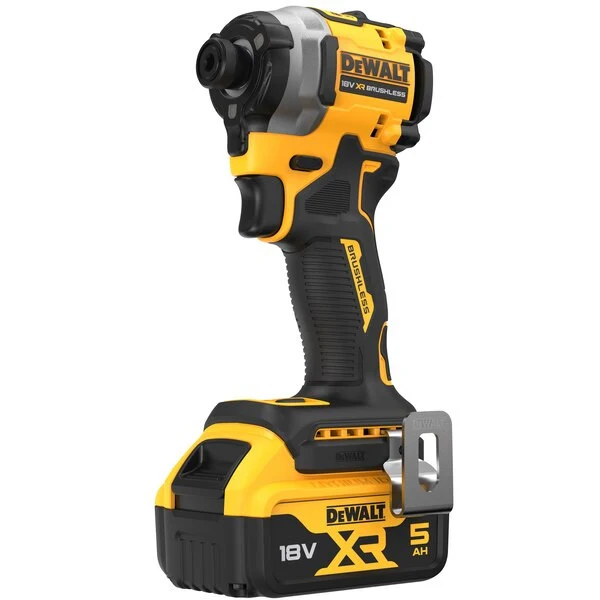 Chave de fendas compacta de impacto sem escovas XR 18V LI-ION 5Ah DCF850P2T
