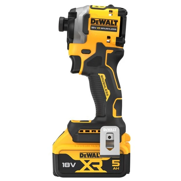 Chave de fendas compacta de impacto sem escovas XR 18V LI-ION 5Ah DCF850P2T