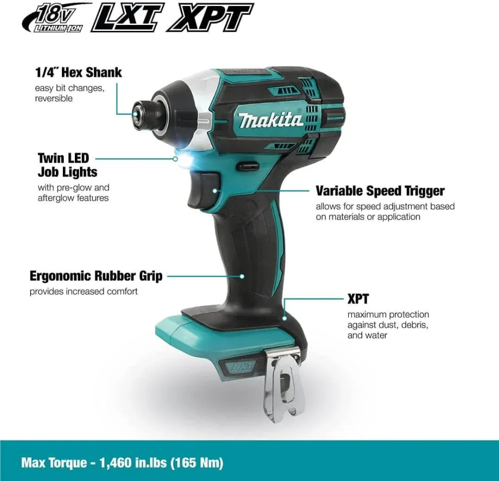 Chave de fendas de impacto 18V 165Nm Makita DTD152Z