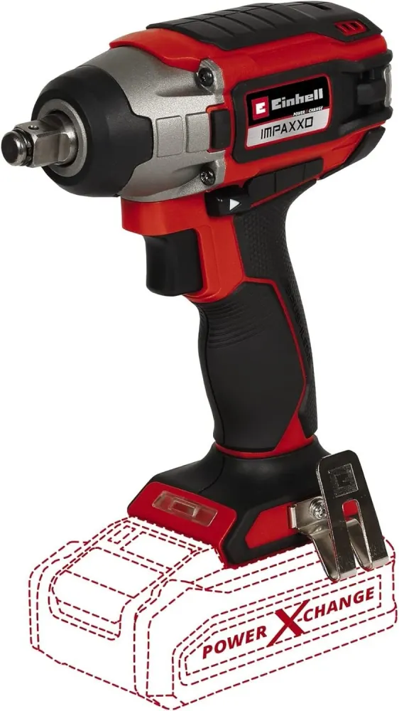 Chave de impacto para bateria 18V 240Nm Power X-Change Einhell IMPAXXO 18/230