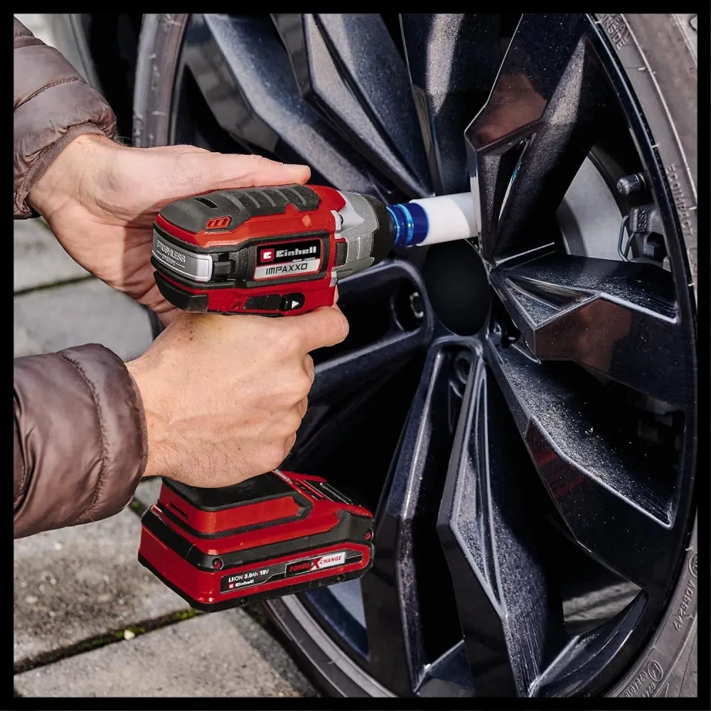 Chave de impacto para bateria 18V 240Nm Power X-Change Einhell IMPAXXO 18/230