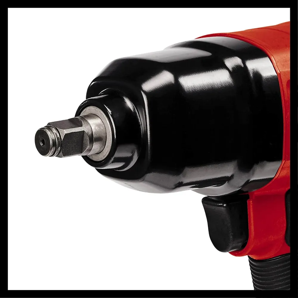 Chave de impacto pneumática 1/2 340Nm com 8 tomadas e caixa de transporte Einhell TC-PW 340