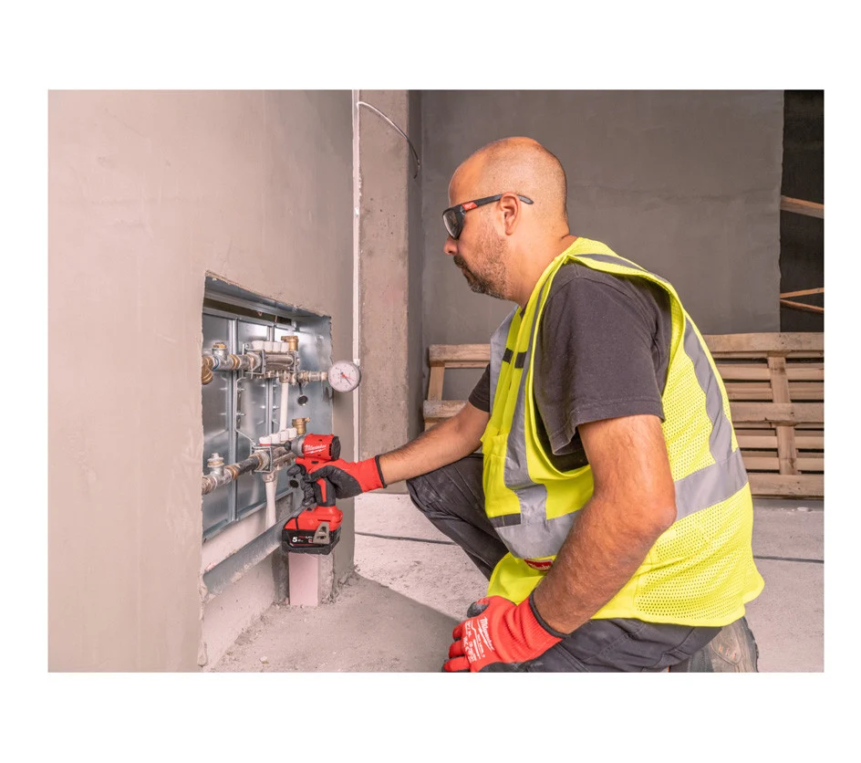 Chave de impacto sem escova compacta M18 1/4Hex. Milwaukee M18 BLIDRC-0