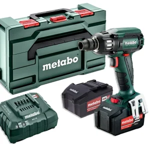 Chave de impacto sem fio 18V 400Nm Metabo SSW18LTX400BL
