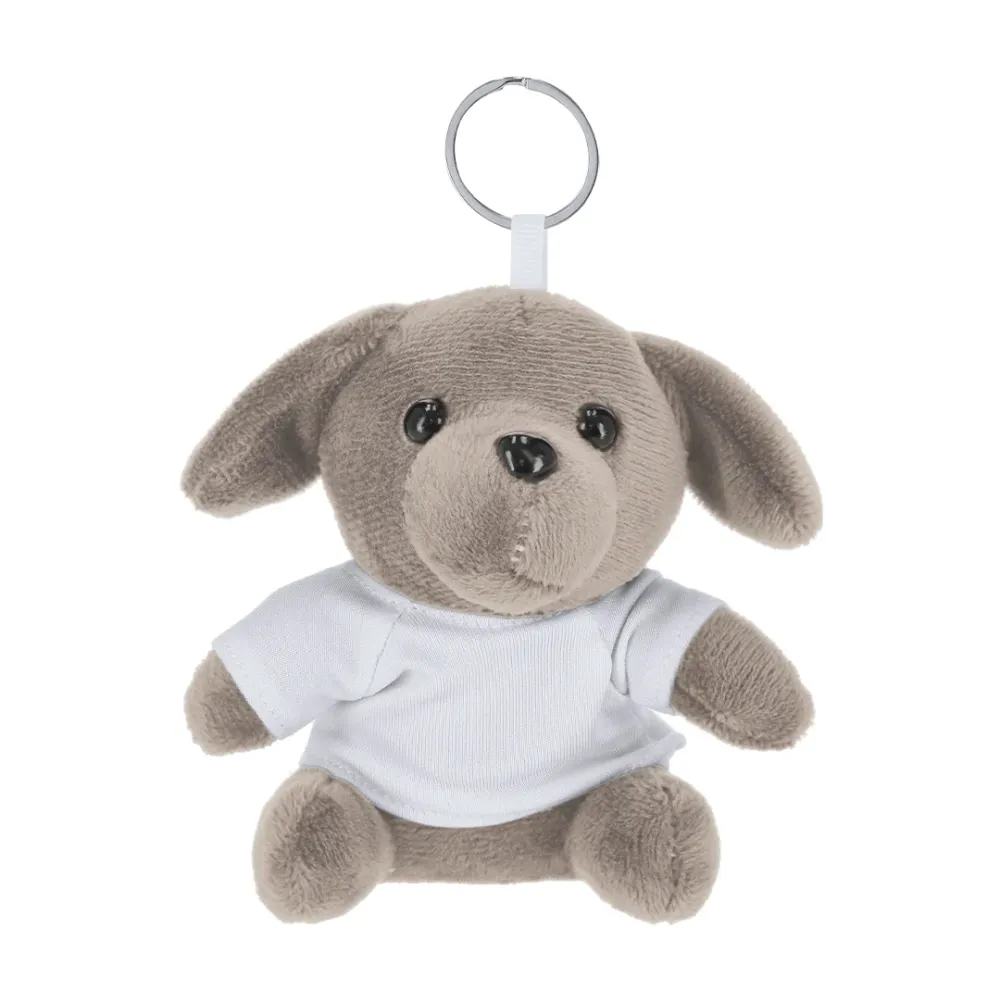 Chaveiro Peluche Cachorrinho Personalizável