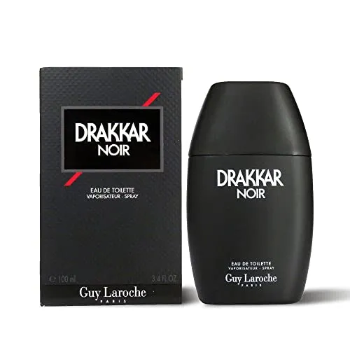 chavo Laroche Drakkar Noir Eau de Toilette Spray para hombres, 3.4 onzas líquidas