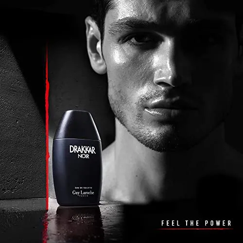chavo Laroche Drakkar Noir Eau de Toilette Spray para hombres, 3.4 onzas líquidas