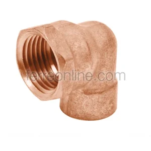 CODO COBRE ROSCA INTERIOR 13MM 1/2" X 90