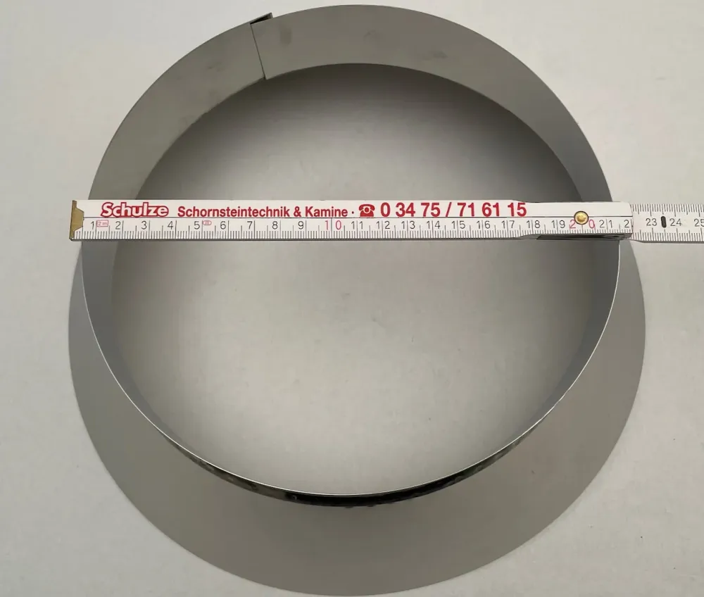 Cola de chuva Defletor para chuva para tubo de paredes duplas DN 150