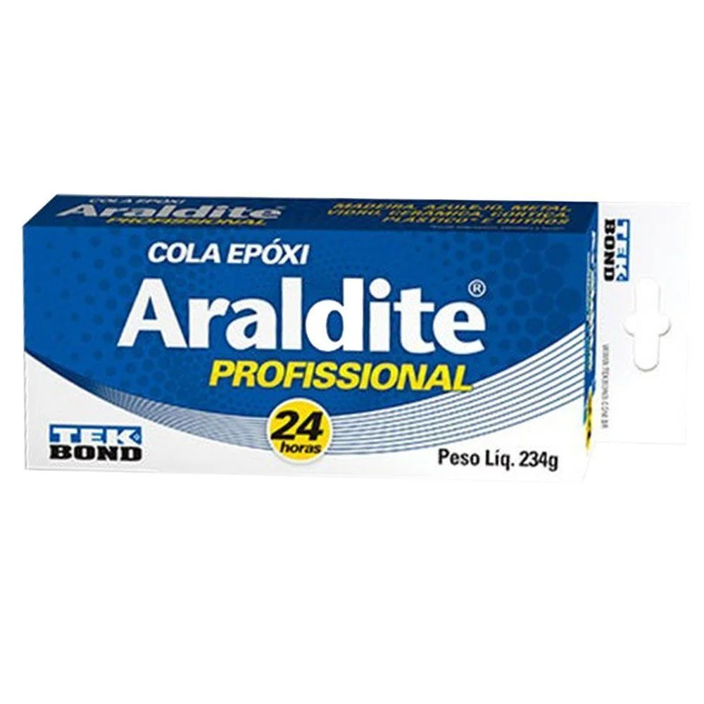 COLA EPÓXI ARALDITE PROFISSIONAL 234G TEKBOND