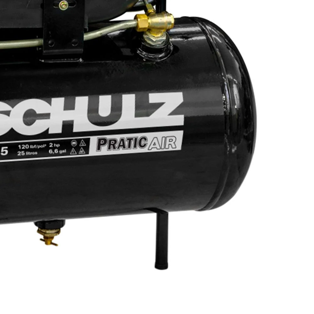 COMPRESSOR CSI-8.5/25L PRATIC AIR 2CV SCHULZ